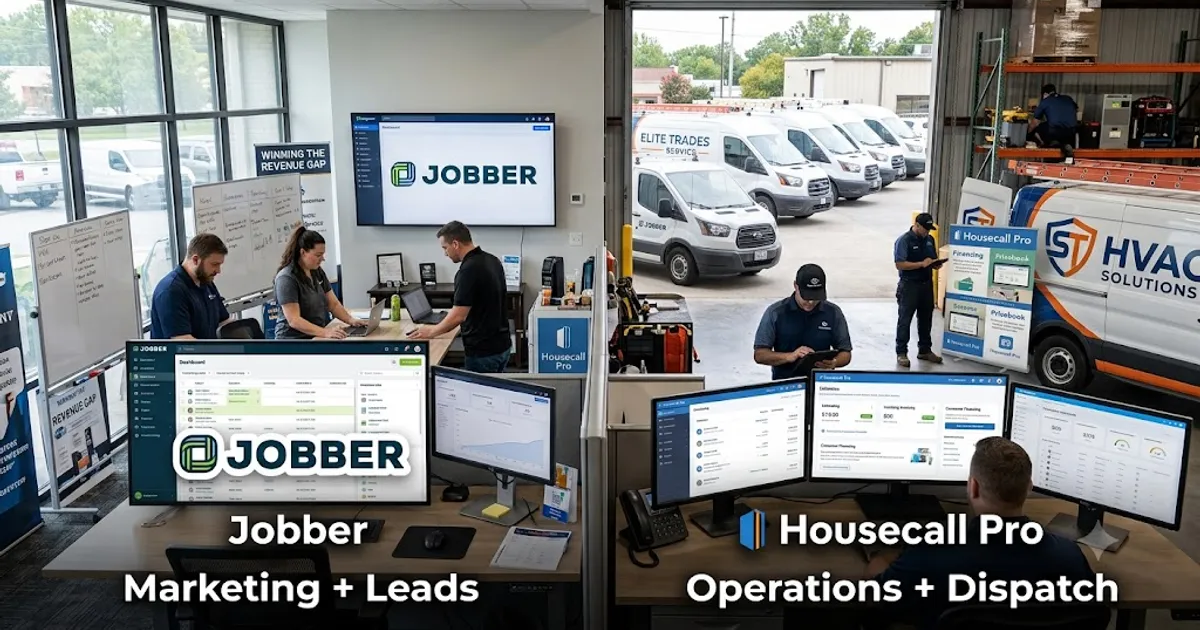 Housecall Pro vs Jobber: Which FSM Is Right for Your Shop Size? (2026)