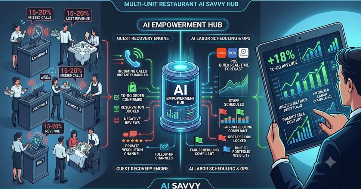 AI Automation for Multi-Unit Restaurant Operators