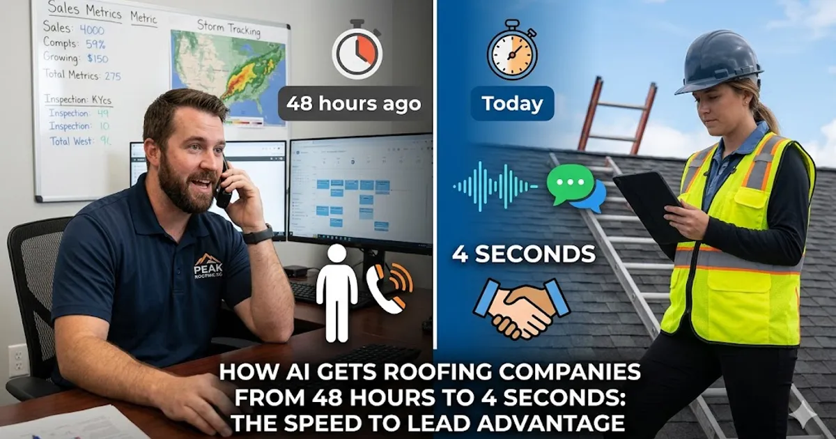 Speed to Lead for Roofing Companies